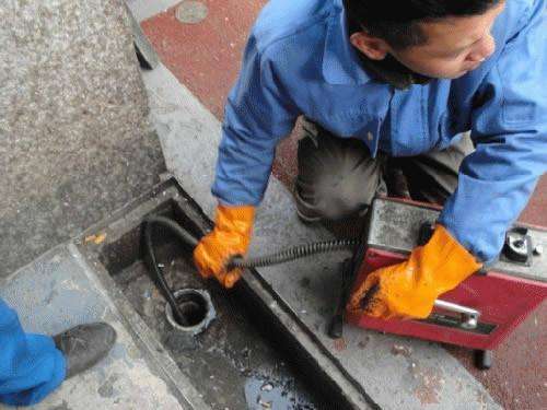 桃城疏通下水道